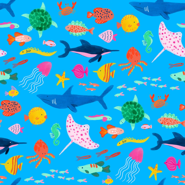Tropical Ocean — Blue