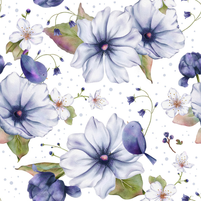 blue and white